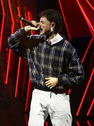 Rome, Rai studios on Via Asiago, Sanremo Giovani TV show - first episode. Pictured: Joseph  Copyright: xMarcoxProvvisionatox xipa-agency.netx xMarcoxProvvisionatox IPA_Agency_IPA67842780