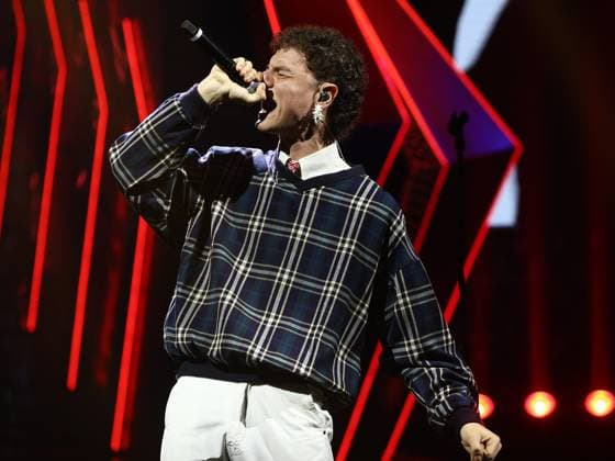 Rome, Rai studios on Via Asiago, Sanremo Giovani TV show - first episode. Pictured: Joseph  Copyright: xMarcoxProvvisionatox xipa-agency.netx xMarcoxProvvisionatox IPA_Agency_IPA67842783