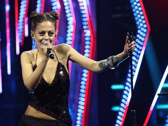 Rome, Rai studios on Via Asiago, Sanremo Giovani TV show - first episode. Pictured: The Mass  Copyright: xMarcoxProvvisionatox xipa-agency.netx xMarcoxProvvisionatox IPA_Agency_IPA67842789