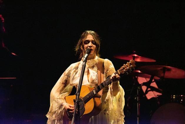 Music Concert - Carmen Consoli - Amuri Luci Tour 2025 Carmen Consoli Parma Teatro Regio Italy Copyright: xMirkoxFava TSCKx xLiveMediax LPM_2140672