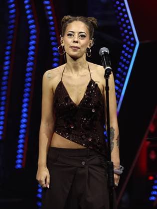 Rome, Rai studios on Via Asiago, Sanremo Giovani TV show - first episode. Pictured: The Mass  Copyright: xMarcoxProvvisionatox xipa-agency.netx xMarcoxProvvisionatox IPA_Agency_IPA67842795
