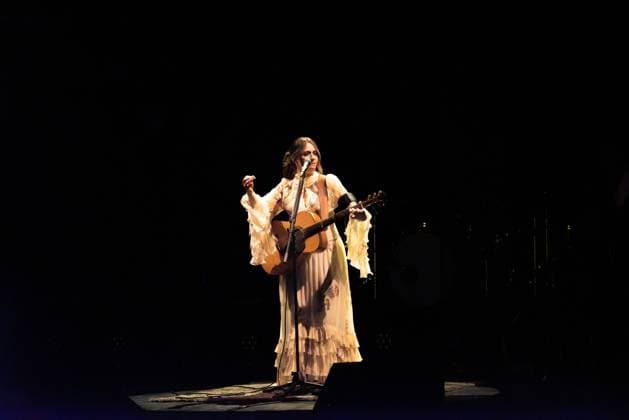 Music Concert - Carmen Consoli - Amuri Luci Tour 2025 Carmen Consoli Parma Teatro Regio Italy Copyright: xMirkoxFava TSCKx xLiveMediax LPM_2140675