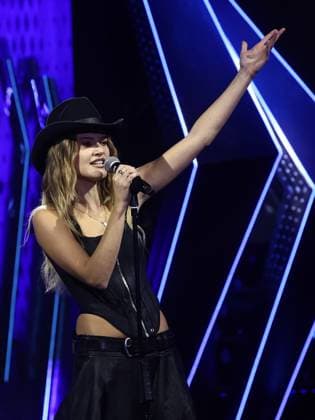 Rome, Rai studios on Via Asiago, Sanremo Giovani TV show - first episode. Pictured: Xhovana  Copyright: xMarcoxProvvisionatox xipa-agency.netx xMarcoxProvvisionatox IPA_Agency_IPA67842802