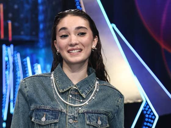 Rome, Rai studios on Via Asiago, Sanremo Giovani TV show - first episode. Pictured: Antonia  Copyright: xMarcoxProvvisionatox xipa-agency.netx xMarcoxProvvisionatox IPA_Agency_IPA67842858