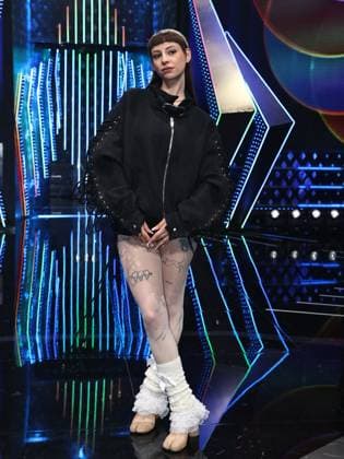 Rome, Rai studios on Via Asiago, Sanremo Giovani TV show - first episode. Pictured: CmqMartina  Copyright: xMarcoxProvvisionatox xipa-agency.netx xMarcoxProvvisionatox IPA_Agency_IPA67842870