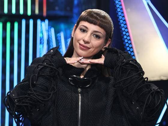 Rome, Rai studios on Via Asiago, Sanremo Giovani TV show - first episode. Pictured: CmqMartina  Copyright: xMarcoxProvvisionatox xipa-agency.netx xMarcoxProvvisionatox IPA_Agency_IPA67842882