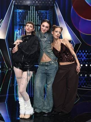 Rome, Rai studios on Via Asiago, Sanremo Giovani TV show - first episode. Pictured: CmqMartina, Antonia, La Messa  Copyright: xMarcoxProvvisionatox xipa-agency.netx xMarcoxProvvisionatox IPA_Agency_IPA67842917