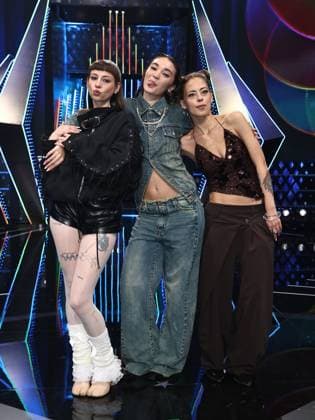 Rome, Rai studios on Via Asiago, Sanremo Giovani TV show - first episode. Pictured: CmqMartina, Antonia, La Messa  Copyright: xMarcoxProvvisionatox xipa-agency.netx xMarcoxProvvisionatox IPA_Agency_IPA67842920