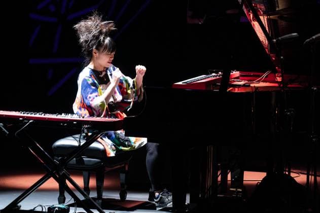 Hiromi Uehara performs at the JazzMadrid Concert in Madrid, Spain - 11 Nov 2025 Japanese jazz pianist Hiromi Uehara performs during the JAZZMADRID concert at the Fernanda Gómez Theatre in Madrid. Madrid Spain Copyright: xAtilanoxGarciax xSOPAxImagesx FOTO55350