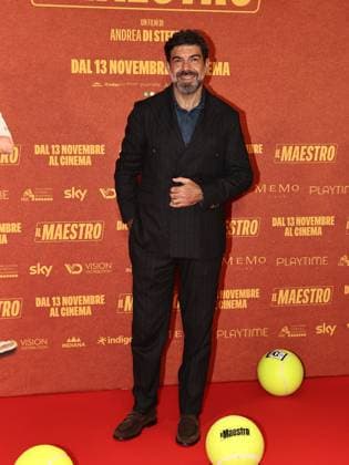 Rome, The Space Moderno cinema, premiere of The Maestro. Pictured: Pierfrancesco Favino  Copyright: xMarcoxProvvisionatox xipa-agency.netx xMarcoxProvvisionatox IPA_Agency_IPA67843581
