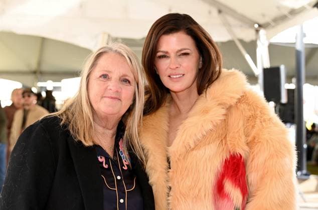 2025 Music City Walk of Fame Induction Ceremony Liz Rose and Karen Fairchild at the 2025 Music City Walk of Fame Induction Ceremony held at Music City Walk of Fame Park on November 11, 2025 in Nashville, TN Nashville Music City Walk of Fame Park Tennessee USA Copyright: xTammiexArroyox xAFF-USA.comx