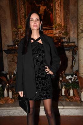 Rome, Monumental Complex of Santo Spirito in Sassia Charity Gala Dinner for the Red Cross 2025, In the photo: Michela Quattrociocche  Copyright: xVincenzoxLandix xipa-agency.netx xVincenzoxLandix IPA_Agency_IPA67849870