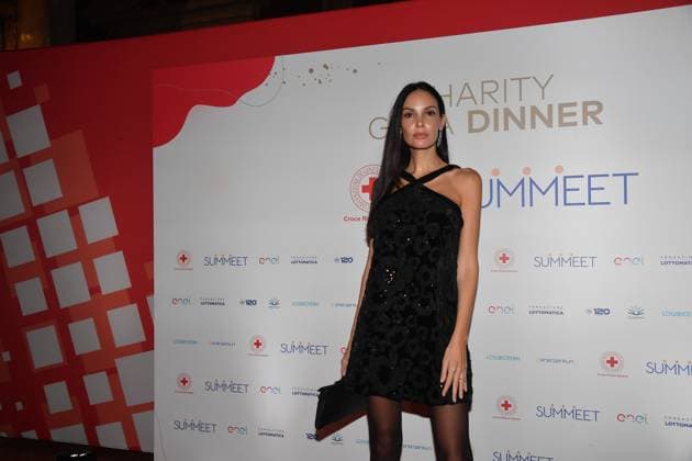 Rome, Monumental Complex of Santo Spirito in Sassia Charity Gala Dinner for the Red Cross 2025, In the photo: Michela Quattrociocche  Copyright: xVincenzoxLandix xipa-agency.netx xVincenzoxLandix IPA_Agency_IPA67849877