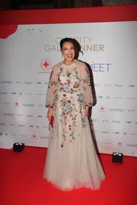 Rome, Monumental Complex of Santo Spirito in Sassia Charity Gala Dinner for the Red Cross 2025, In the photo: Rajae Bezzaz  Copyright: xVincenzoxLandix xipa-agency.netx xVincenzoxLandix IPA_Agency_IPA67849894