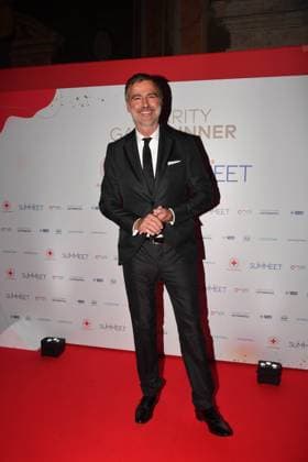 Rome, Monumental Complex of Santo Spirito in Sassia Charity Gala Dinner for the Red Cross 2025, In the photo: Beppe Convertini  Copyright: xVincenzoxLandix xipa-agency.netx xVincenzoxLandix IPA_Agency_IPA67850005