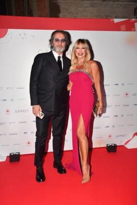 Rome, Monumental Complex of Santo Spirito in Sassia Charity Gala Dinner for the Red Cross 2025, In the photo: Matilde Brandi Francesco Tafanelli  Copyright: xVincenzoxLandix xipa-agency.netx xVincenzoxLandix IPA_Agency_IPA67850033