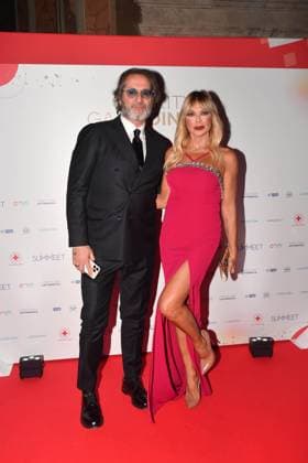 Rome, Monumental Complex of Santo Spirito in Sassia Charity Gala Dinner for the Red Cross 2025, In the photo: Matilde Brandi Francesco Tafanelli  Copyright: xVincenzoxLandix xipa-agency.netx xVincenzoxLandix IPA_Agency_IPA67850040