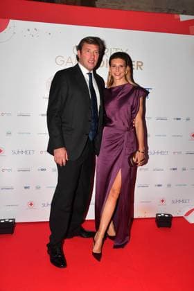 Rome, Monumental Complex of Santo Spirito in Sassia Charity Gala Dinner for the Red Cross 2025, In the photo: Nicoletta Romanoff Federico Alvera  Copyright: xVincenzoxLandix xipa-agency.netx xVincenzoxLandix IPA_Agency_IPA67850064