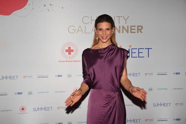 Rome, Monumental Complex of Santo Spirito in Sassia Charity Gala Dinner for the Red Cross 2025, In the photo: Nicoletta Romanoff  Copyright: xVincenzoxLandix xipa-agency.netx xVincenzoxLandix IPA_Agency_IPA67850078