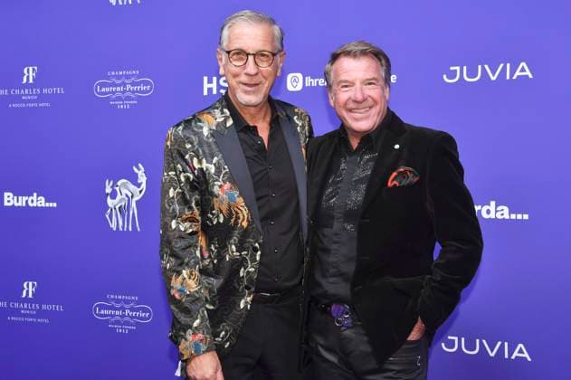 Patrick Lindner with his partner Peter Schäfer at the Tribute to Bambi 2025 at The Charles Hotel Munich, 11 11 2025 Foto:xB.xInsingerx xFuturexImagex tribute_5113