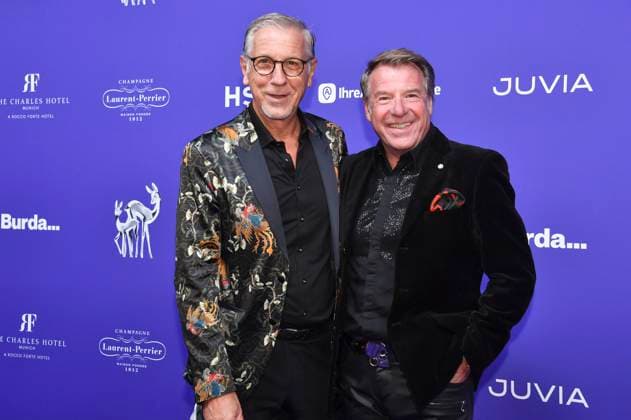 Patrick Lindner with his partner Peter Schäfer at the Tribute to Bambi 2025 at The Charles Hotel Munich, 11 11 2025 Foto:xB.xInsingerx xFuturexImagex tribute_5114