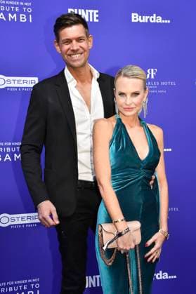 Cedric Schwarz and Sonja Kiefer at the Tribute to Bambi 2025 at The Charles Hotel Munich, 11 11 2025 Foto:xB.xInsingerx xFuturexImagex tribute_5115