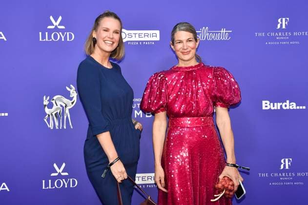 Monica Ivancan with guest at the Tribute to Bambi 2025 at The Charles Hotel Munich, 11 11 2025 Foto:xB.xInsingerx xFuturexImagex tribute_5155