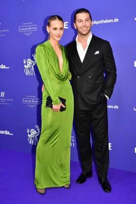 Chiara Alina Kohlmann Kaiser and Riccardo Basile at the Tribute to Bambi 2025 at The Charles Hotel Munich, 11 11 2025 Foto:xB.xInsingerx xFuturexImagex tribute_5161