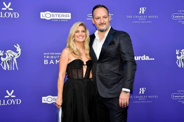 Jennifer Knäble with husband Felix Moese at the Tribute to Bambi 2025 at The Charles Hotel Munich, 11 11 2025 Foto:xB.xInsingerx xFuturexImagex tribute_5172