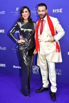 Judith Williams with husband Alexander Klaus Stecher at the Tribute to Bambi 2025 at The Charles Hotel Munich, 11 11 2025 Foto:xB.xInsingerx xFuturexImagex tribute_5202