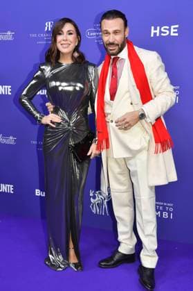 Judith Williams with husband Alexander Klaus Stecher at the Tribute to Bambi 2025 at The Charles Hotel Munich, 11 11 2025 Foto:xB.xInsingerx xFuturexImagex tribute_5203