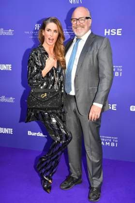 Claudelle Deckert and Peter Olsson at the Tribute to Bambi 2025 at The Charles Hotel Munich, 11 11 2025 Foto:xB.xInsingerx xFuturexImagex tribute_5228
