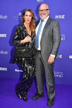 Claudelle Deckert and Peter Olsson at the Tribute to Bambi 2025 at The Charles Hotel Munich, 11 11 2025 Foto:xB.xInsingerx xFuturexImagex tribute_5229
