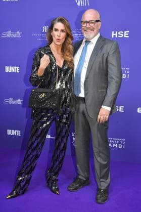 Claudelle Deckert and Peter Olsson at the Tribute to Bambi 2025 at The Charles Hotel Munich, 11 11 2025 Foto:xB.xInsingerx xFuturexImagex tribute_5230