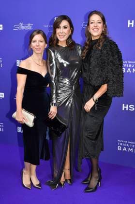 Anke Helle, Judith Williams and Mateja Mögel at the Tribute to Bambi 2025 at The Charles Hotel Munich, 11 11 2025 Foto:xB.xInsingerx xFuturexImagex tribute_5234
