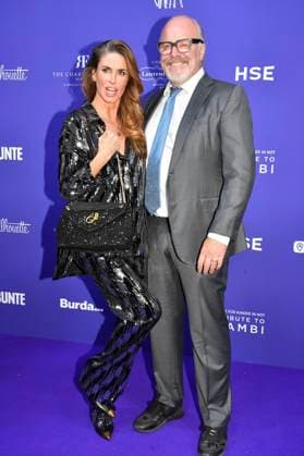 Claudelle Deckert and Peter Olsson at the Tribute to Bambi 2025 at The Charles Hotel Munich, 11 11 2025 Foto:xB.xInsingerx xFuturexImagex tribute_5227