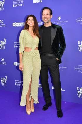 Alexander Mazza with wife Viola Mazza at the Tribute to Bambi 2025 at The Charles Hotel Munich, 11 11 2025 Foto:xB.xInsingerx xFuturexImagex tribute_5261