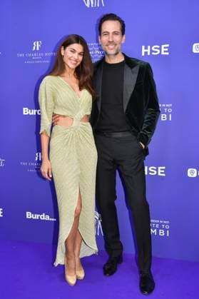 Alexander Mazza with wife Viola Mazza at the Tribute to Bambi 2025 at The Charles Hotel Munich, 11 11 2025 Foto:xB.xInsingerx xFuturexImagex tribute_5264