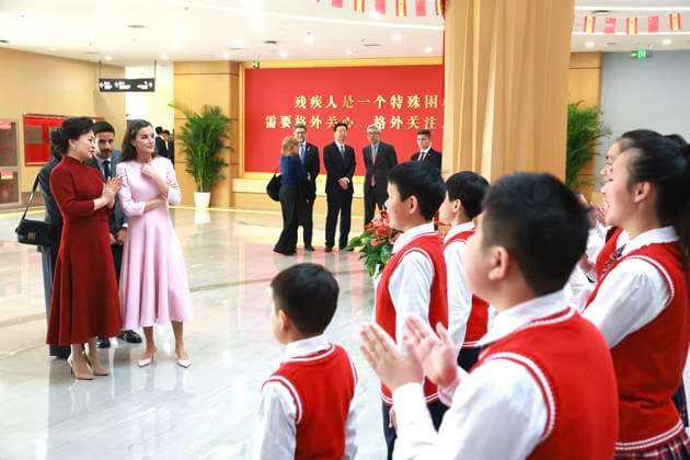 12-11-2025 China King Felipe VI and Queen Letizia with President Xi Jinping and Peng Liyuan during the statevisit in Beijing, China. Â  Copyright: xPPEx