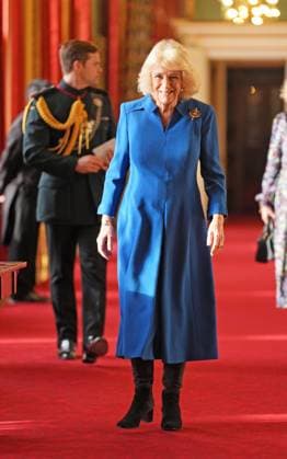 English National Ballet reception Queen Camilla, Patron of the English National Ballet, arriving for a reception with staff, dancers, and supporters to celebrate the company s 75th anniversary and recognise the heritage, innovative creation of new works, and their learning and engagement programme, at Buckingham Palace in central London. Picture date: Wednesday November 12, 2025., Credit:Yui Mok Avalon UK, London  Copyright: xYuixMokx xAvalonx 1052047389