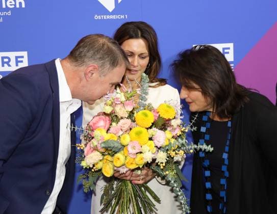 Opening BUCH WIEN 2025 Vienna, Messe, 12 11 2025 Andreas BABLER, Shila BEHJAT, Veronica KAUP HASLER,