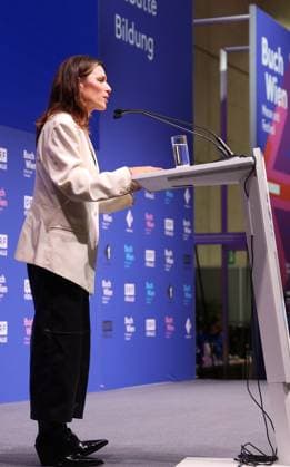 Opening BUCH WIEN 2025 Vienna, Messe, 12 11 2025 Shila BEHJAT