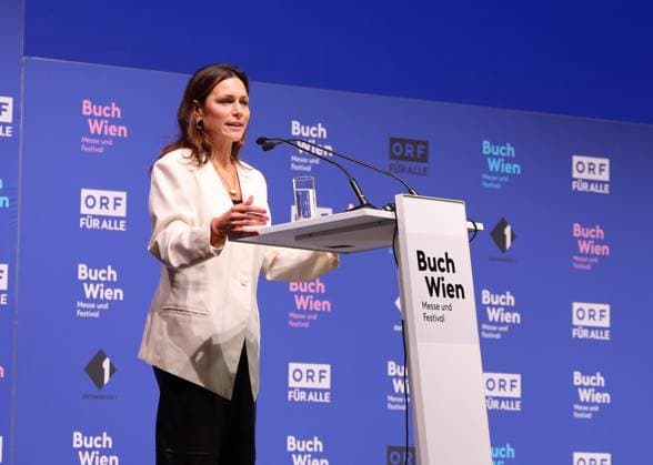 Opening BUCH WIEN 2025 Vienna, Messe, 12 11 2025 Shila BEHJAT