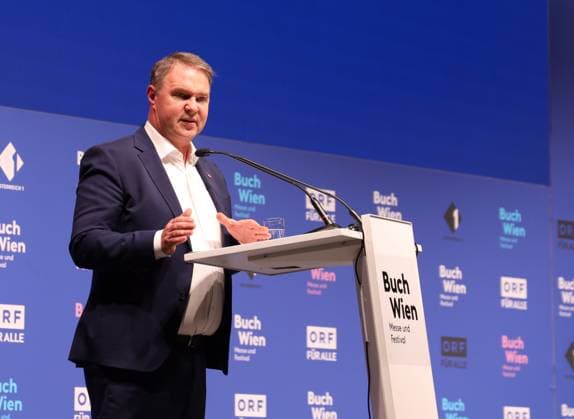 Opening BUCH WIEN 2025 Vienna, Messe, 12 11 2025 Andreas BABLER