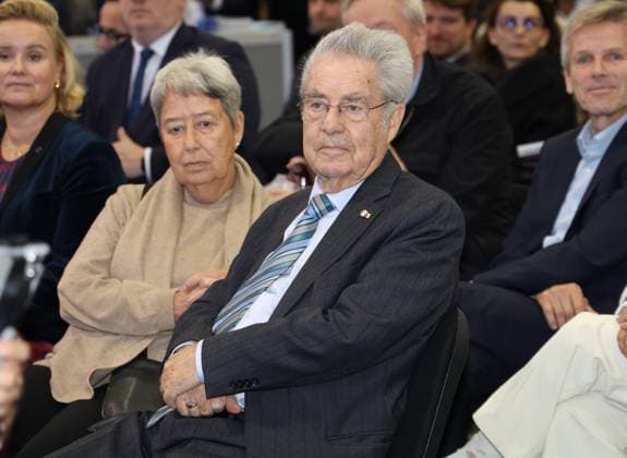 Opening BUCH WIEN 2025 Vienna, Exhibition Center, 12 11 2025 Heinz FISCHER Margit FISCHER