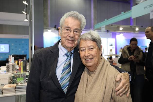Opening BUCH WIEN 2025 Vienna, Exhibition Center, 12 11 2025 Heinz FISCHER Margit FISCHER
