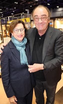Opening BUCH WIEN 2025 Vienna, Messe, 12 11 2025 Robert MENASSE with wife