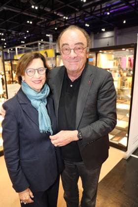 Opening BUCH WIEN 2025 Vienna, Messe, 12 11 2025 Robert MENASSE with wife