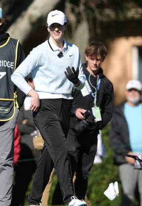 BELLEAIR, FL - NOVEMBER 12: Caitlin Clark at the Pro Am for The Annika driven by Gainbridge at Pelican on November 12, 2025 at the Pelican Golf Club in Belleair, Florida. Copyright: xmpi34x