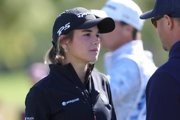 BELLEAIR, FL - NOVEMBER 12: Kai Trump at the Pro Am for The Annika driven by Gainbridge at Pelican on November 12, 2025 at the Pelican Golf Club in Belleair, Florida. Copyright: xmpi34x